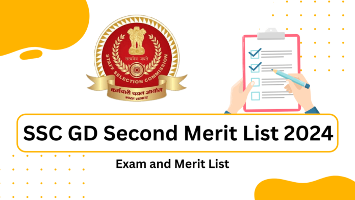 SSC GD Second Merit List 2024: Check Your Name in the Final Selection List SSC GD Second Merit List 2024